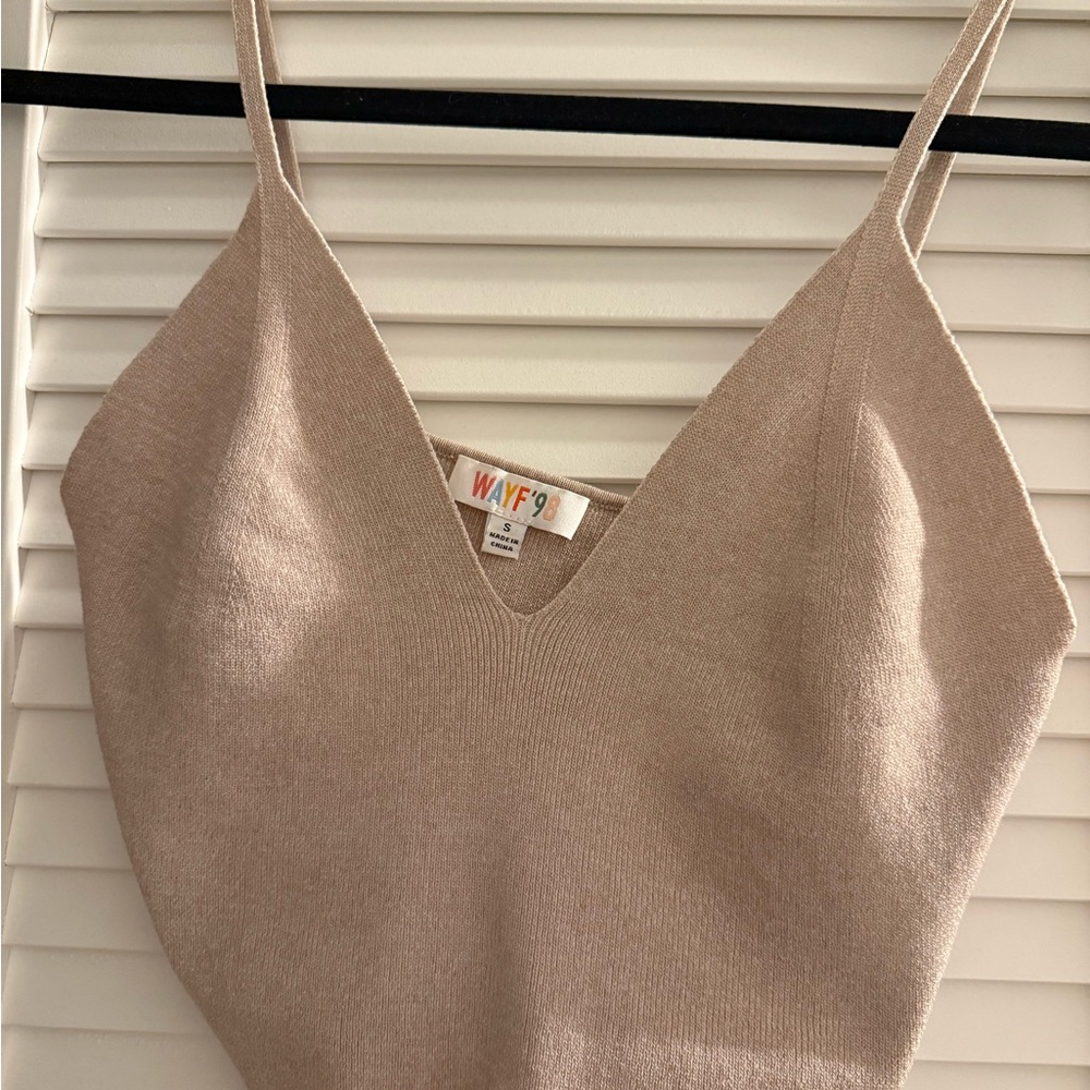 WAYF ’98 Ribbed Knit Cami Tank Top